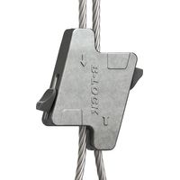 Boite 10 galets B-Lock pour cable 1.5 à 2.5mm charge 70Kg Gripple