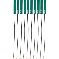 Lot de 10 antennes PCB intégrées 3DBi omnidirectionnelles pour Smart Home WIFI, fréquence large bande