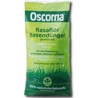 Oscorna Rasendünger Rasaflor granuliert 25 kg Rasennaturdünger Biorasendünger
