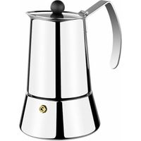 Caffettiera Italiana Monix M630004 Acciaio Argento 4 Tazze