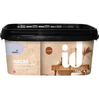 pittura decorativa lavabile initiatives decoration "nacre" sorbetto 2000 ml