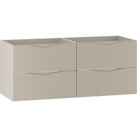 Waschtischunterschrank 120cm Tao mit 4 Schubladen, Kaschmir