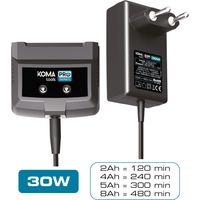 Cargador de batería 20 v 30 w