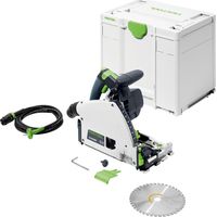 Festool 576721 Tauchsäge TS 60 KEBQ-Plus Kreissägeblatt Splitterschutz Systainer