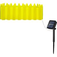 Lampe de pots de fleurs d'extérieur à énergie solaire, éclairage de balcon, jardin, patio éclairé par LED, décoration d'ambiance, 8 modes d'éclairage, contrôle intelligent de la lumière, obscurité lum