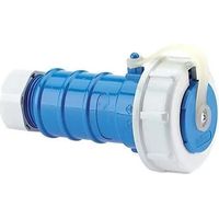 ELEKTROTECH-KUGELN. - STOSSSICHERER KUPPLUNGSSTECKER 746 3P 16 A 230 V IP68 SCHUKO