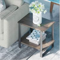 ZINUS Brock 53 cm Tavolino in legno massello Tavolino da salotto Facile da assemblare