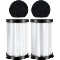 Kit de 2 filtres éponges de rechange pour aspirateurs MooSoo D600/D601, Akitas AK585K V8, iwoly V600, Goodmans 356277, Ariete Handy Force 2759/2761, Cecotec Conga Thunderbrush 520/550/560
