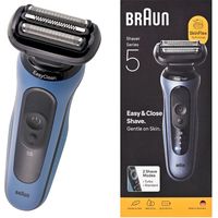 Rasoir pour homme Braun Series 5 52-A1000S, grille de rasage bleue