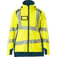 Mascot Winterjacke CLIMASCOT®, Damen Winterjacke Gr. XL, hi-vis gelb/dunkelpetroleum