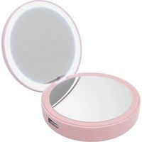 Lotta Power Makeup Mirror Power (4.000mAh), rosé