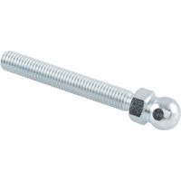 Fath Gewindestange M20x100mm für Gelenkstellfuß metrisch Kugel 15 - Maschinenfuß, Stahl verzinkt - 10 Stück