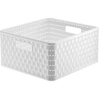 Cesta de almacenamiento Rotho country apilable 14 litros