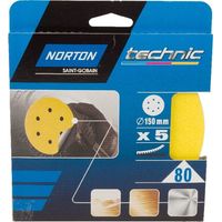 Schleifpapier 150 mm G80 (5x) NORTON 66261139297