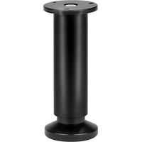 Cime Möbelbein, schwarz, Durchmesser 3,8 cm x Höhe 15 cm CIME