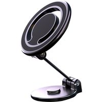 Telefoonhouder Auto geschikt voor MagSafe van Magnetische Telefoonhouder - 360° Draaibare Telefoon Houder Dashboard – Opvouwbare Auto Telefoon Houder voor iPhone 16/15/14/13 Series, Samsung etc.