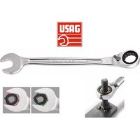 USAG CHIAVE COMBINATA CON CRICCHETTO USAG 285KA DIAMETRO 19mm - U02856019