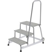 MUNK, Marchepied de montage mobile, 2 roulettes pivotantes,