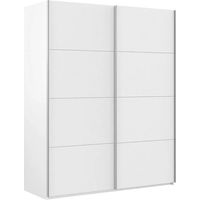 Armoire penderie 2 portes coulissantes 150x60x200 cm – Panneau mélaminé 15 mm – Accès facile et gain de place – Pour chambre moderne – Venditadimobilionline