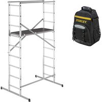 Gerüst für den Hausgebrauch - Arbeitshöhe 3.66m maxi + Rucksack - 9474-901-SAC