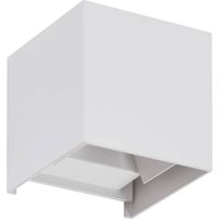 Lindby LED 'Nivar' in Bianco da Metallo