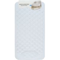 Tapis Antidérapant Blanc Pour Baignoire Douche 67 X 36 Cm 87556
