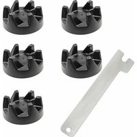 5 piezas de embrague de engranaje de acoplamiento de goma para batidora con herramienta de extracción para KitchenAid 9704230