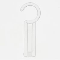 Lot de 20 suspendeurs simples pour rideaux de 8/12mm en Cristal - Boulet