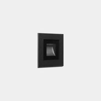 LEDS C4 Click Applique murale encastrée extérieure LED noire 1,4 W 3000 K IP65 Marche/Arrêt