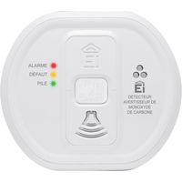 Détecteur de monoxyde de carbone – Alimentation sur secteur – Interconnexion sans fil jusqu'à 12 détecteurs – Indication de fin de vie – Ei Electronics