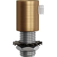 Elemente zur Lampenerstellung Creative-cables zylindrische Metallklemme 2 Stück