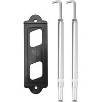 T6061 Batteriebefestigungsset, Ersatz-Halteklammer aus Aluminium für Honda Civic und Acura