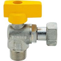 Robinet Squadra Méthane-GPL 1/2"M X 1/2"F Enolgas