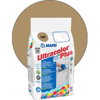 Mapei – Joint de carrelage ULTRACOLOR PLUS 5 Kg – Mortier hydrofuge et résistant aux moisissures – Pour joints jusqu'à 20 mm – Couleur biscuit