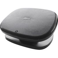 Fußstütze unilux Komfort schwarz 10 16 cm Polypropylen