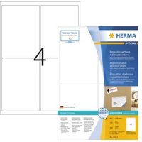 HERMA Adressetikett HERMA 99,1 x 139 mm (B x H) Papier weiß 400 Etik./Pack.