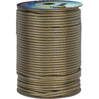 Corderie Italiane 006074182 Filo stendibiancheria acciaio ottonato trasparente 5 mm - 50 mt