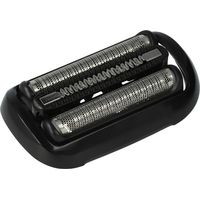 vhbw Tête de rasoir de remplacement compatible avec Braun 50-B4650cs 50-B1620s, 50-B1200s, 50-B1000s, 5050 rasoir électrique, noir / argenté