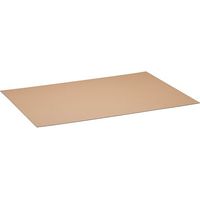 Plaque intercalaire en carton ondulé 118 x 78 cm – Lot de 25 – Carton 100 % recyclé – Épaisseur 3 mm – Qualité 315 g/m² – Miya