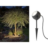 LED-Erdspießstrahler / Gartenstrahler LECCE 40cm Aluminium, schwenkbar, 4W, IP44