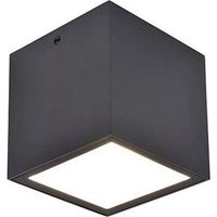 Downlight LED Gemini de 6,9 W, 4000 K, IP65, para exteriores, color antracita.