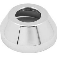 ROSETTE CONIQUE POUR TUYAU D'ALIMENTATION WC DM. EXT. 78 CHROMÉ Dimensions : Diam. 30