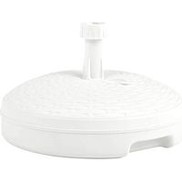 Ipae Progarden Standfuß für Sonnenschirm 20 L Weiß Polypropylen