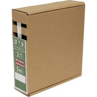 Quadrios 25CA501 Termoretraibile con colla Trasparente Restringimento:3:1 5 m