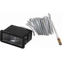 Chappee – Thermomètre rectangulaire 20°C à 120°C – Sonde extérieure – Longueur câble 1,5m – Précision pour systèmes de chauffage