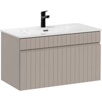Meuble vasque à encastrer - 80 cm - Emblematic Cashmere - Livraison gratuite