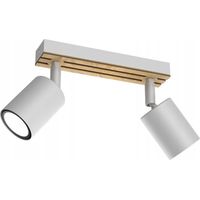 Luminex Terra 9978 plafón blanco moderno 20 cm