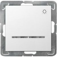 Interrupteur ospel łp-5ys/m/00 rétroéclairage finition brillante