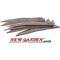 Kit cuchilla robot cortacésped 6 hojas compatible ALKO 119459 157016