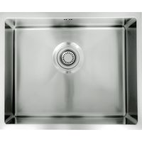 Essebagno Luisa Lavello 1 vasca singola 55x45 in acciaio inox